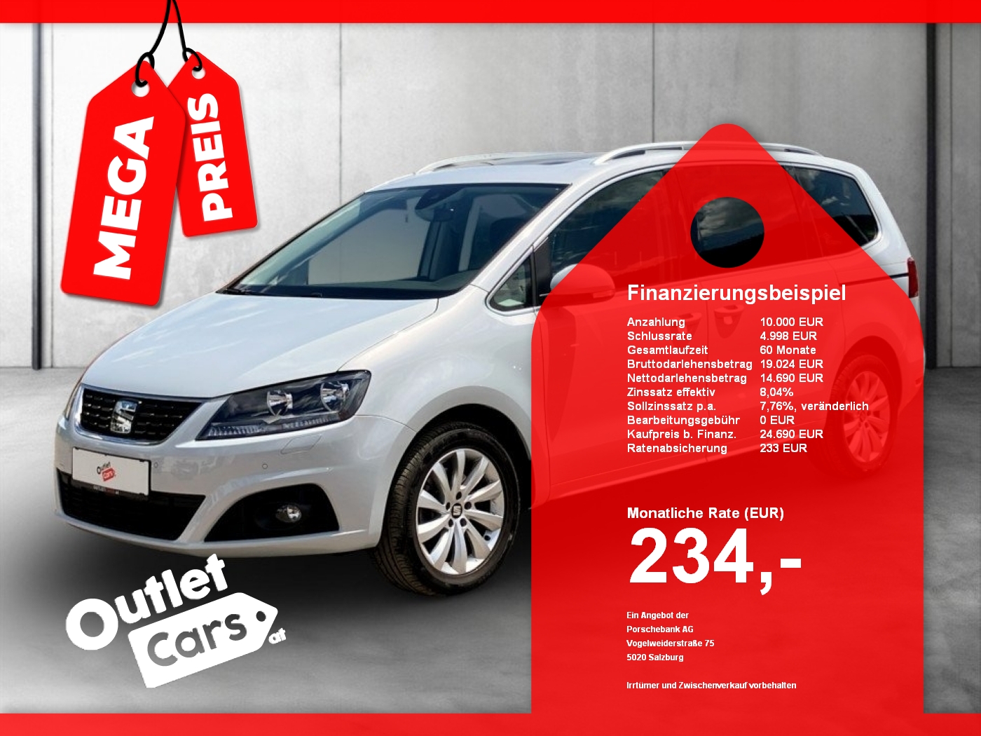 Bild eines Seat Alhambra Executive 1.4 TSI