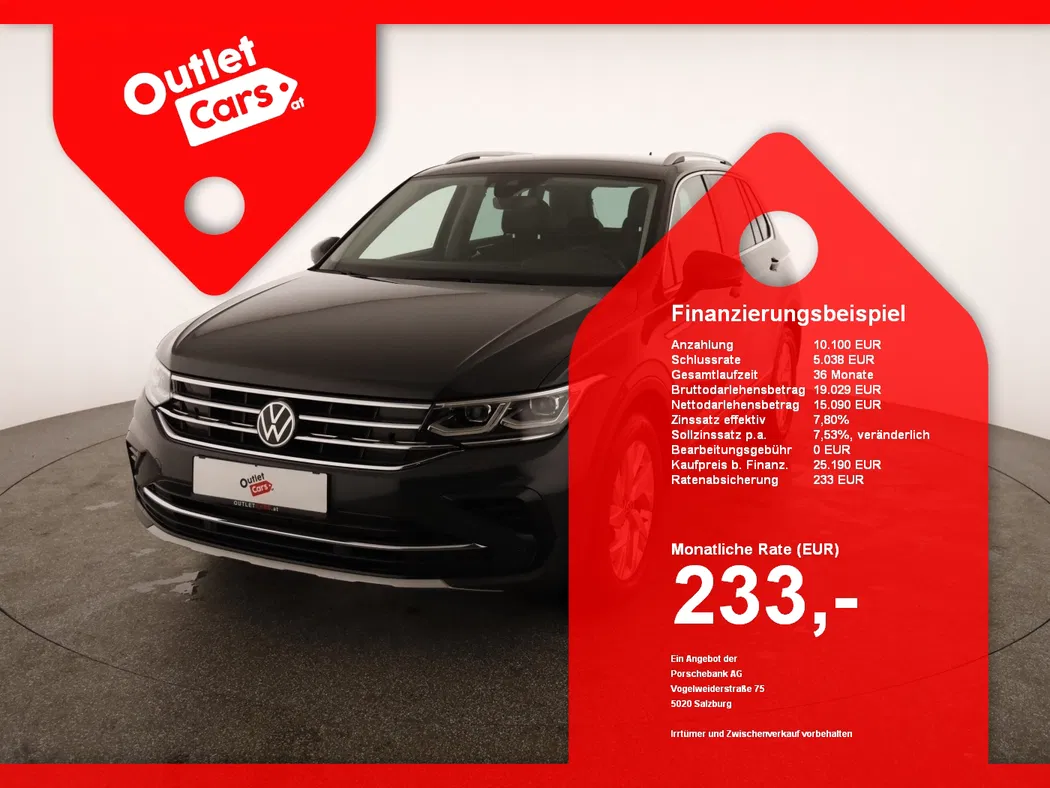 Bild eines VW Tiguan 2.0 TDI BMT 4Motion Elegance