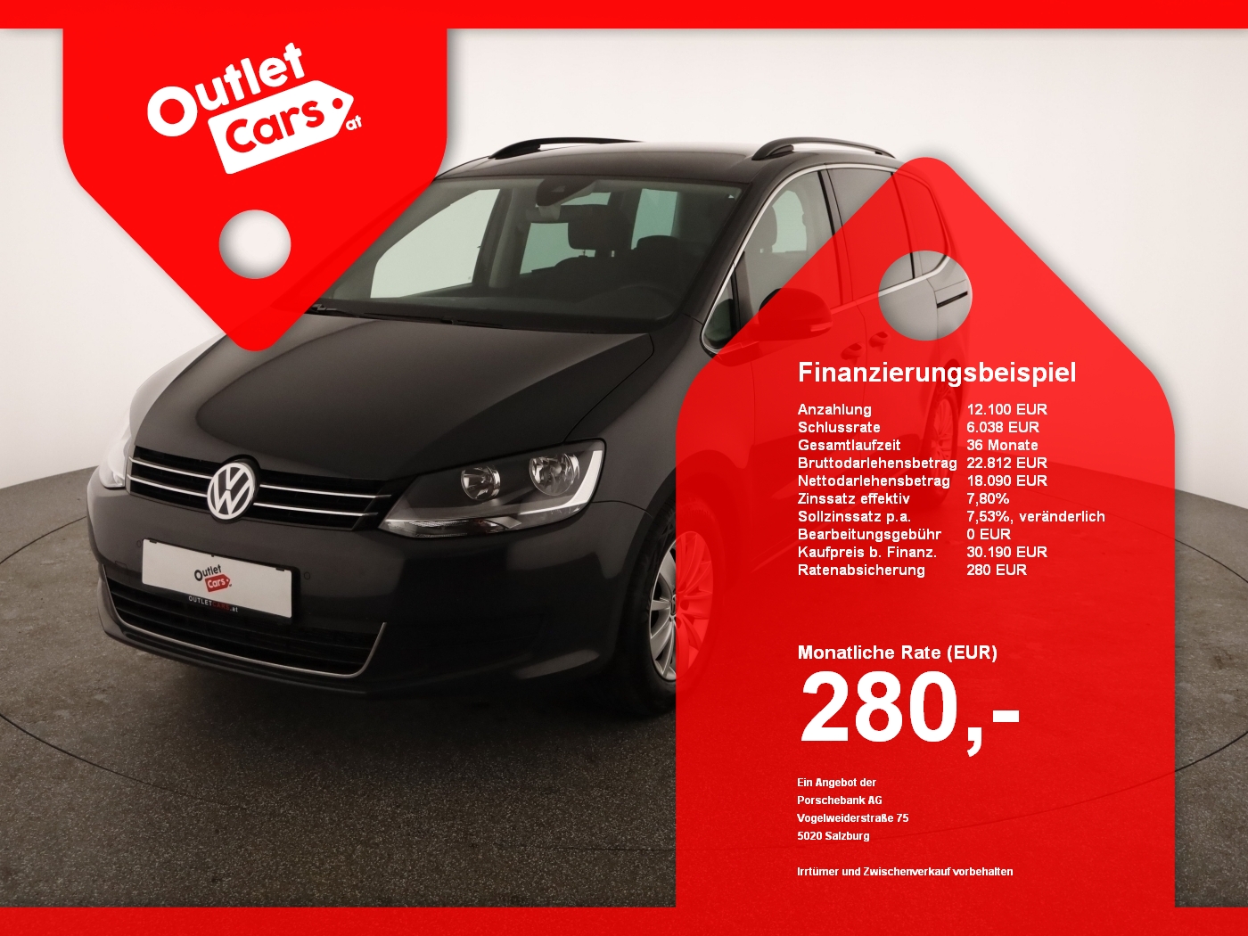 Bild eines VW Sharan 1.4 TSI  Aut. 7-SITZE
