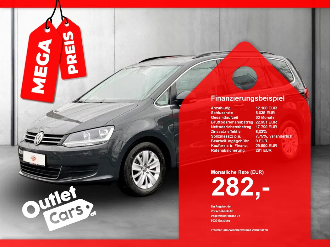 Bild eines VW Sharan 1.4 TSI Aut. 7-SITZE