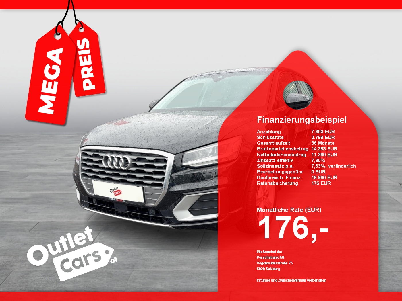 Bild eines Audi Q2 30 TDI sport Aut.