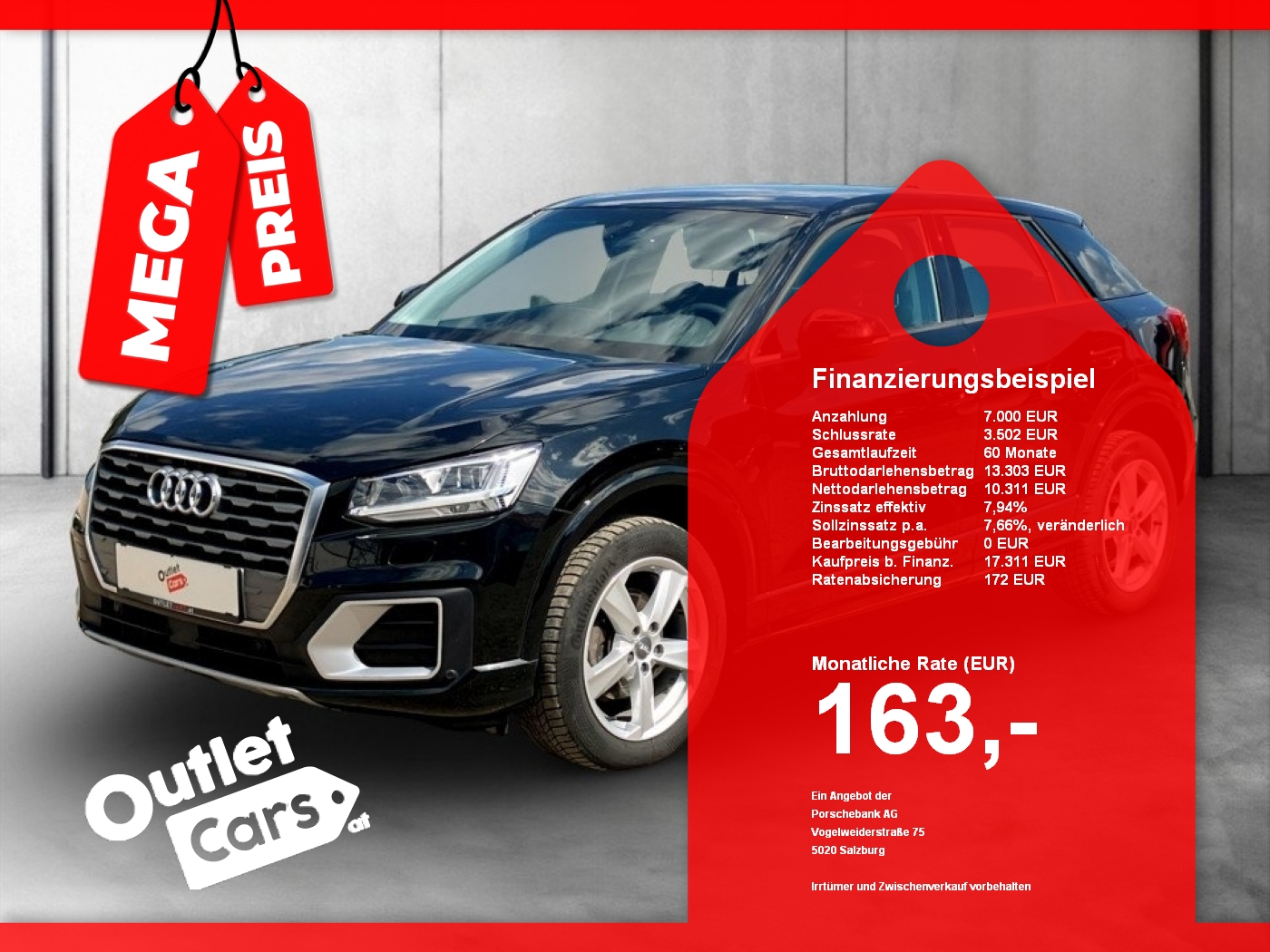 Bild eines Audi Q2 30 TDI sport Aut.