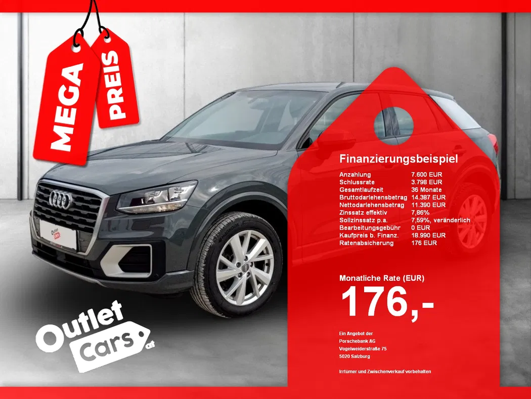 Bild eines Audi Q2 2.0 35 TDI sport