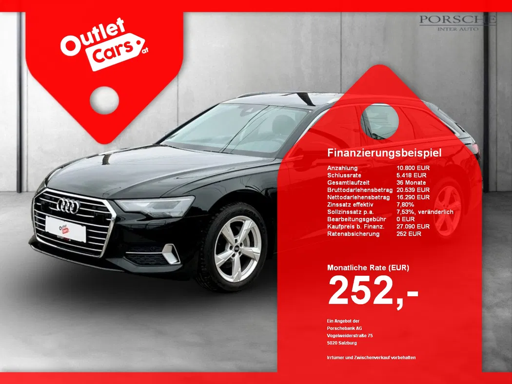 Bild eines Audi A6 Avant 40 2.0 TDI sport
