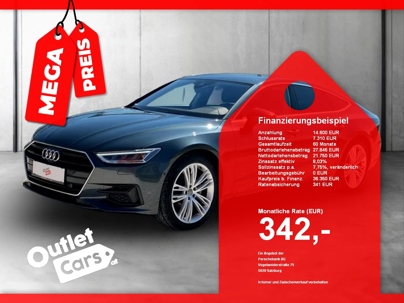Audi A7 Sportback 40 2.0 TDI | Bild 1 von 25