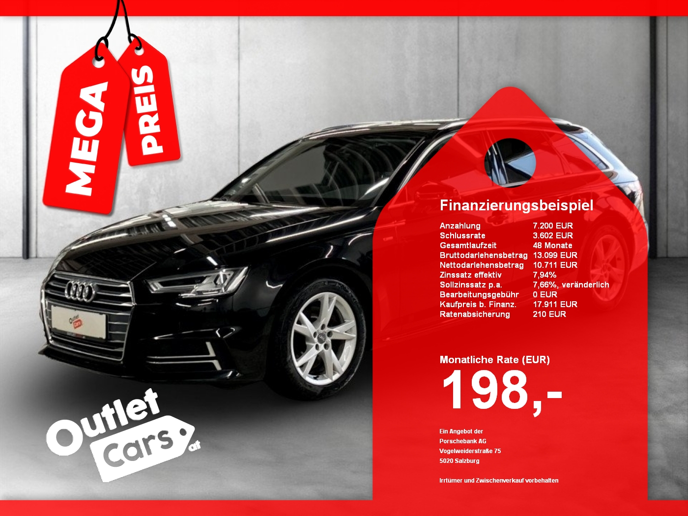 Bild eines Audi A4 Avant 2.0 TDI Aut.