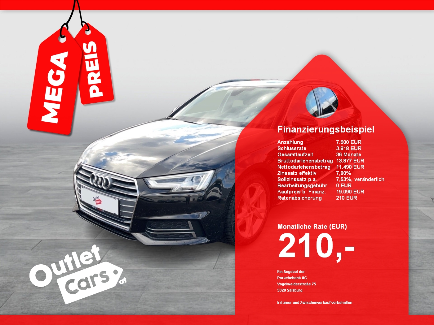 Bild eines Audi A4 Avant 2.0 TDI Aut.