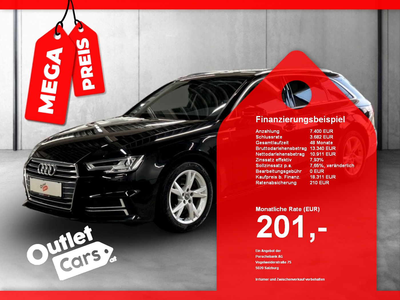 Bild eines Audi A4 Avant 2.0 TDI Aut.