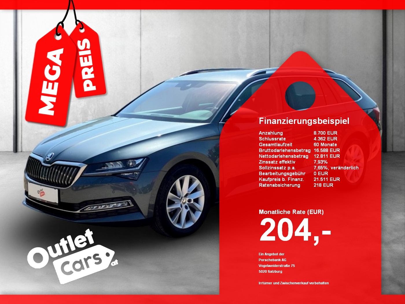 Bild eines Skoda Superb Combi 2.0 TDI Style 4X4 DSG