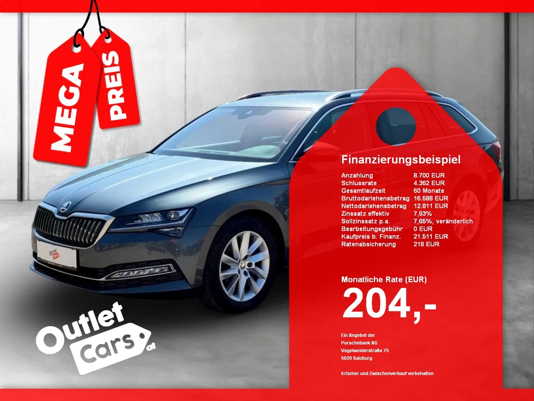 Bild eines Skoda Superb Combi 2.0 TDI Style 4X4 DSG