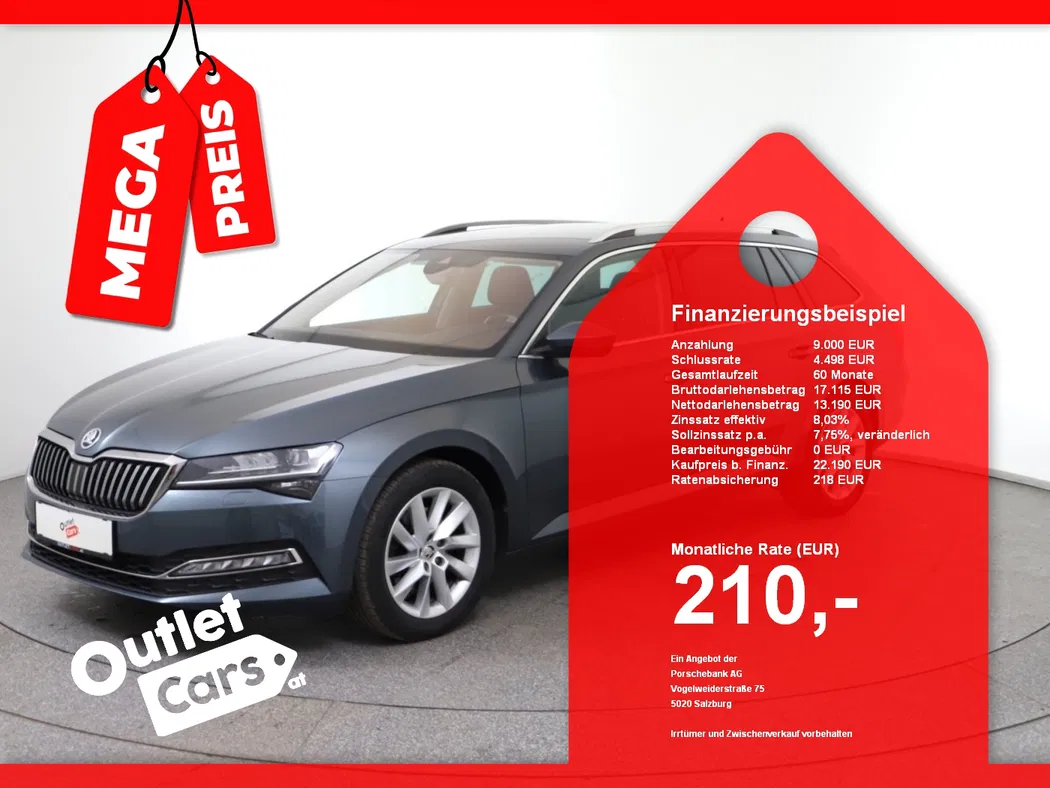 Bild eines Skoda Superb Combi 2.0 TDI Style 4X4 DSG
