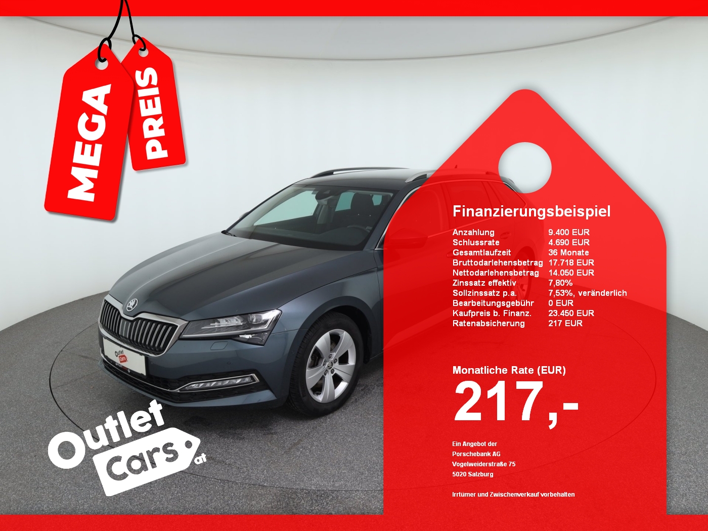 Bild eines Skoda Superb Combi 2.0 TDI DSG Style