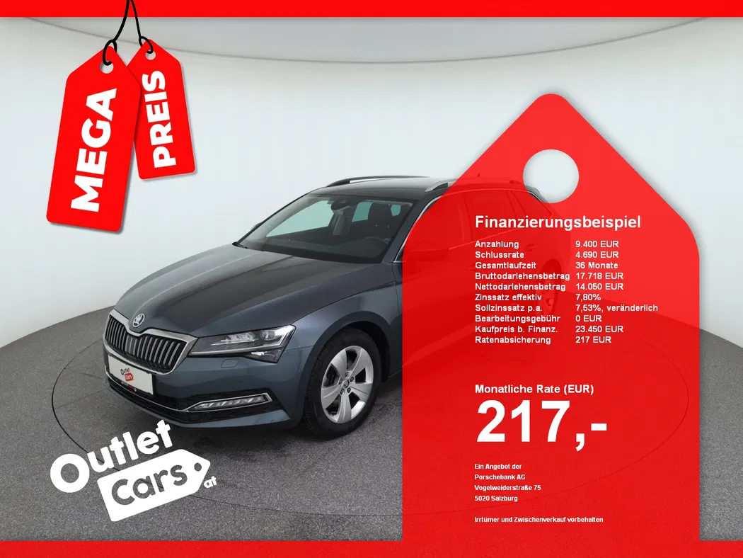 Bild eines Skoda Superb Combi 2.0 TDI DSG Style