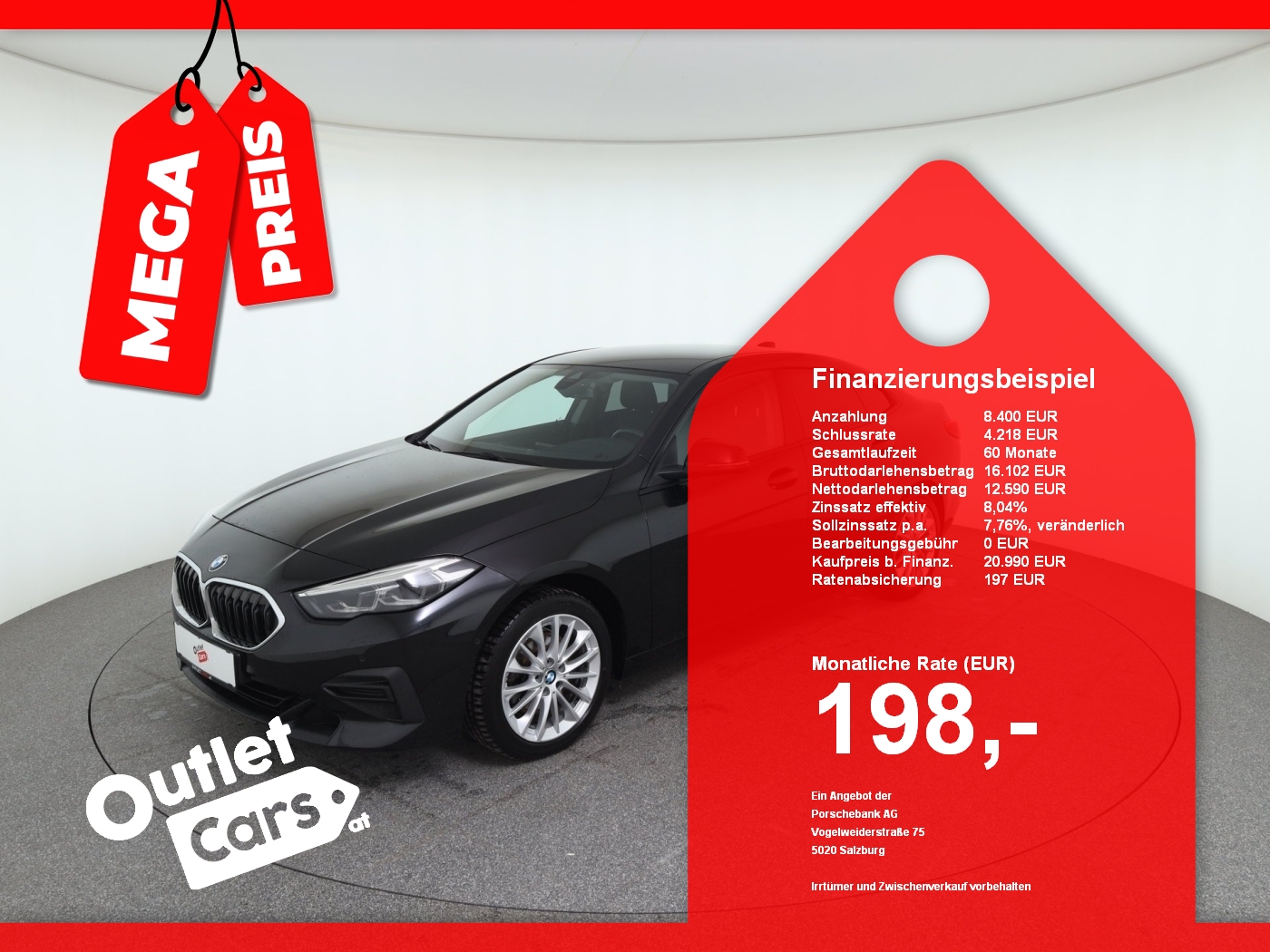 Bild eines BMW 218d Gran Coupe