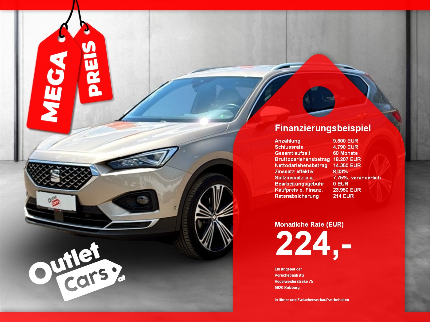Bild eines Seat Tarraco 2.0TDI 4D DSG