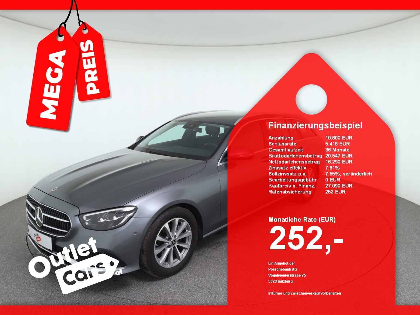 Bild eines Mercedes-Benz E 200 d  Avantgarde