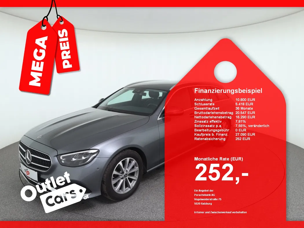 Bild eines Mercedes-Benz E 200 d Avantgarde