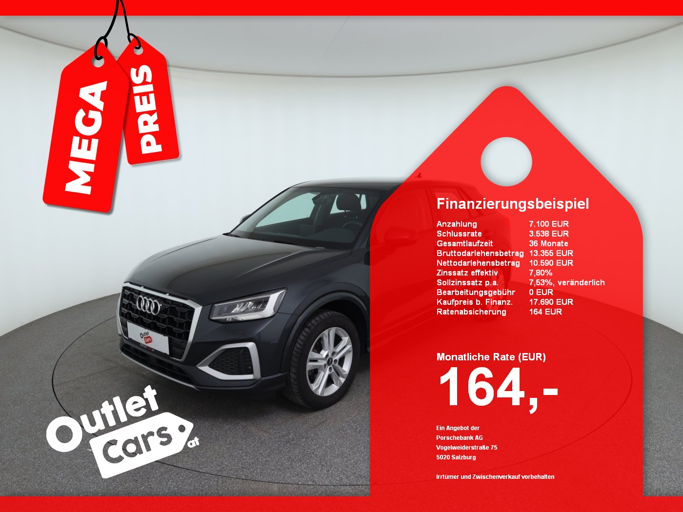 Bild eines Audi Q2 30 TFSI