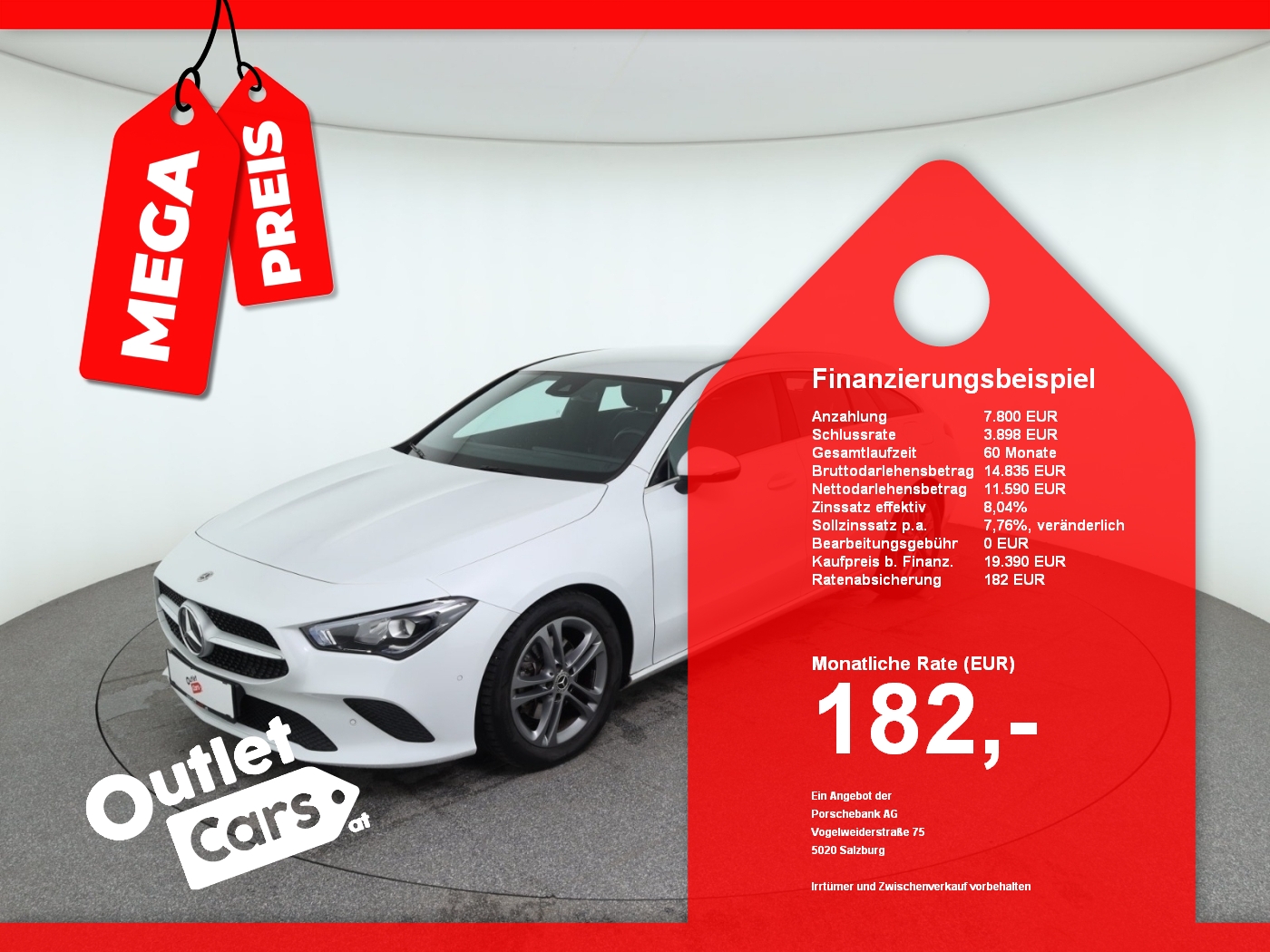 Bild eines Mercedes-Benz CLA 180d Aut. Shooting Brake