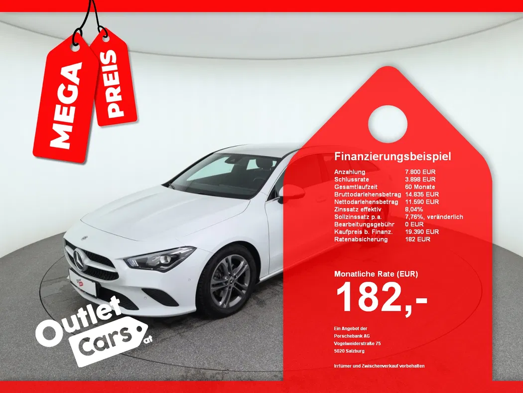 Bild eines Mercedes-Benz CLA 180d Aut. Shooting Brake