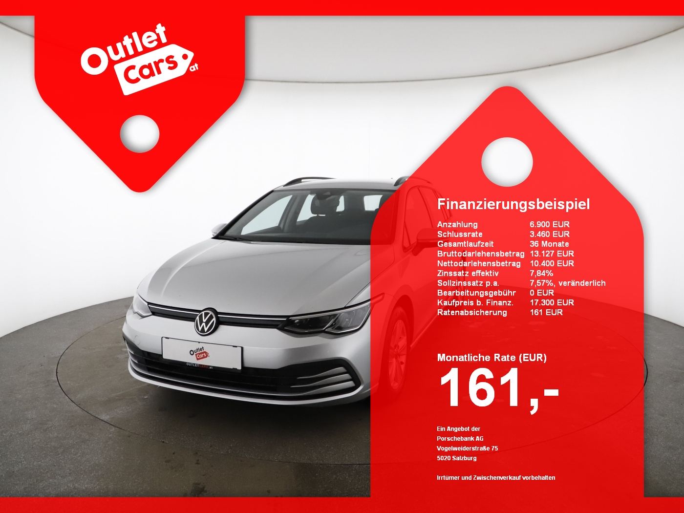 Bild eines VW Golf VIII Var. 2.0 TDI Life DSG