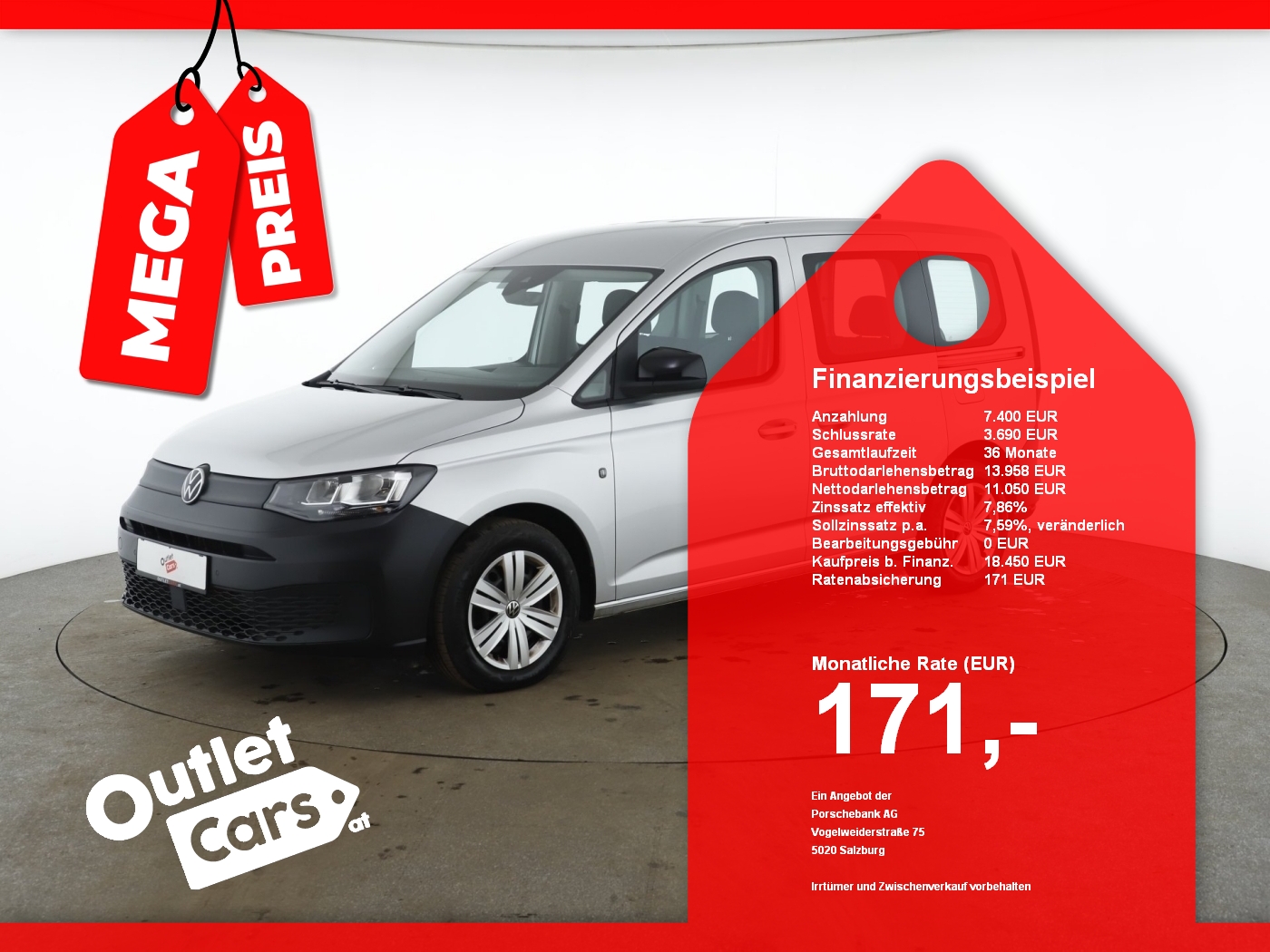 Bild eines VW Caddy 2.0TDI