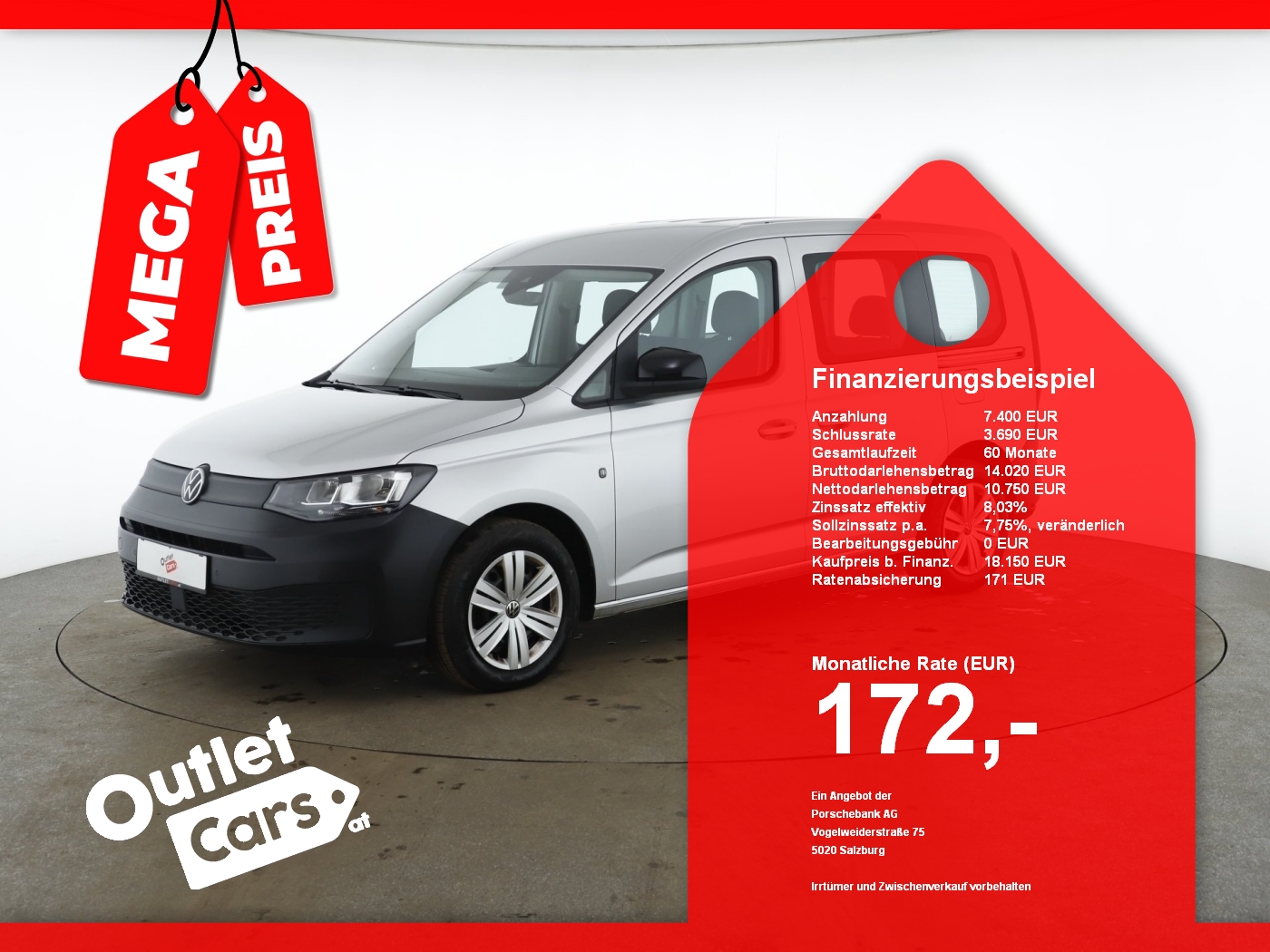 Bild eines VW Caddy 2.0TDI