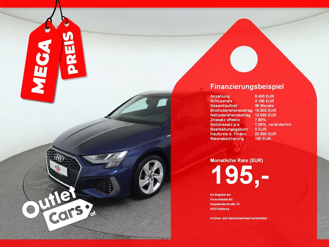 Bild eines Audi A3 SB 35TDI S-Line