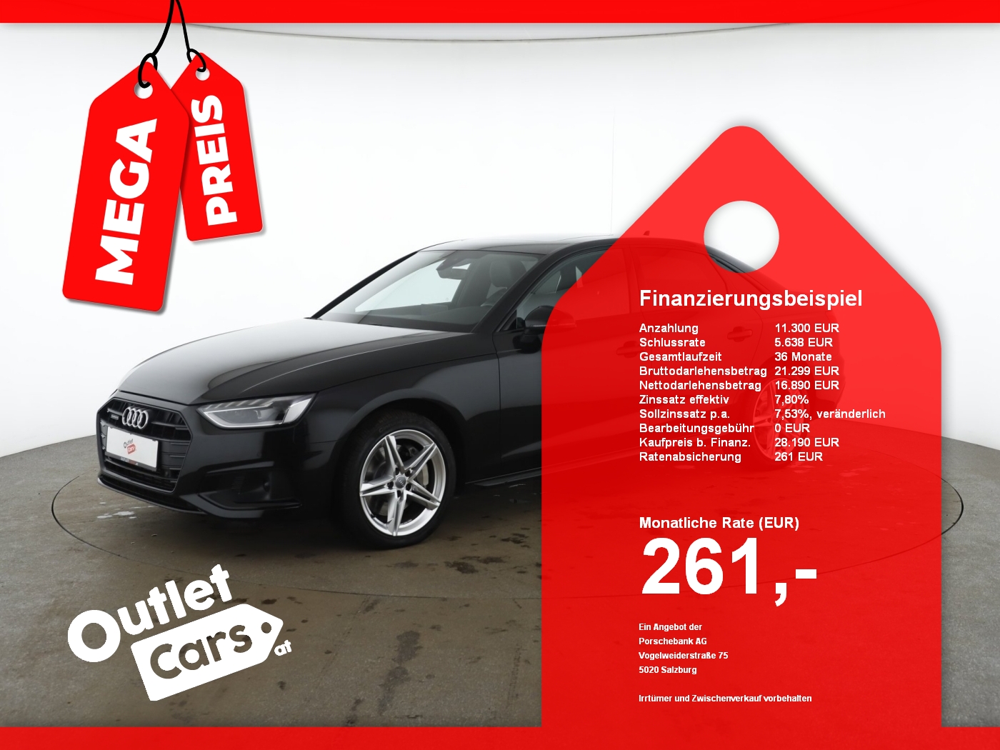 Bild eines Audi A4 45 3.0 TDI quattro advanced
