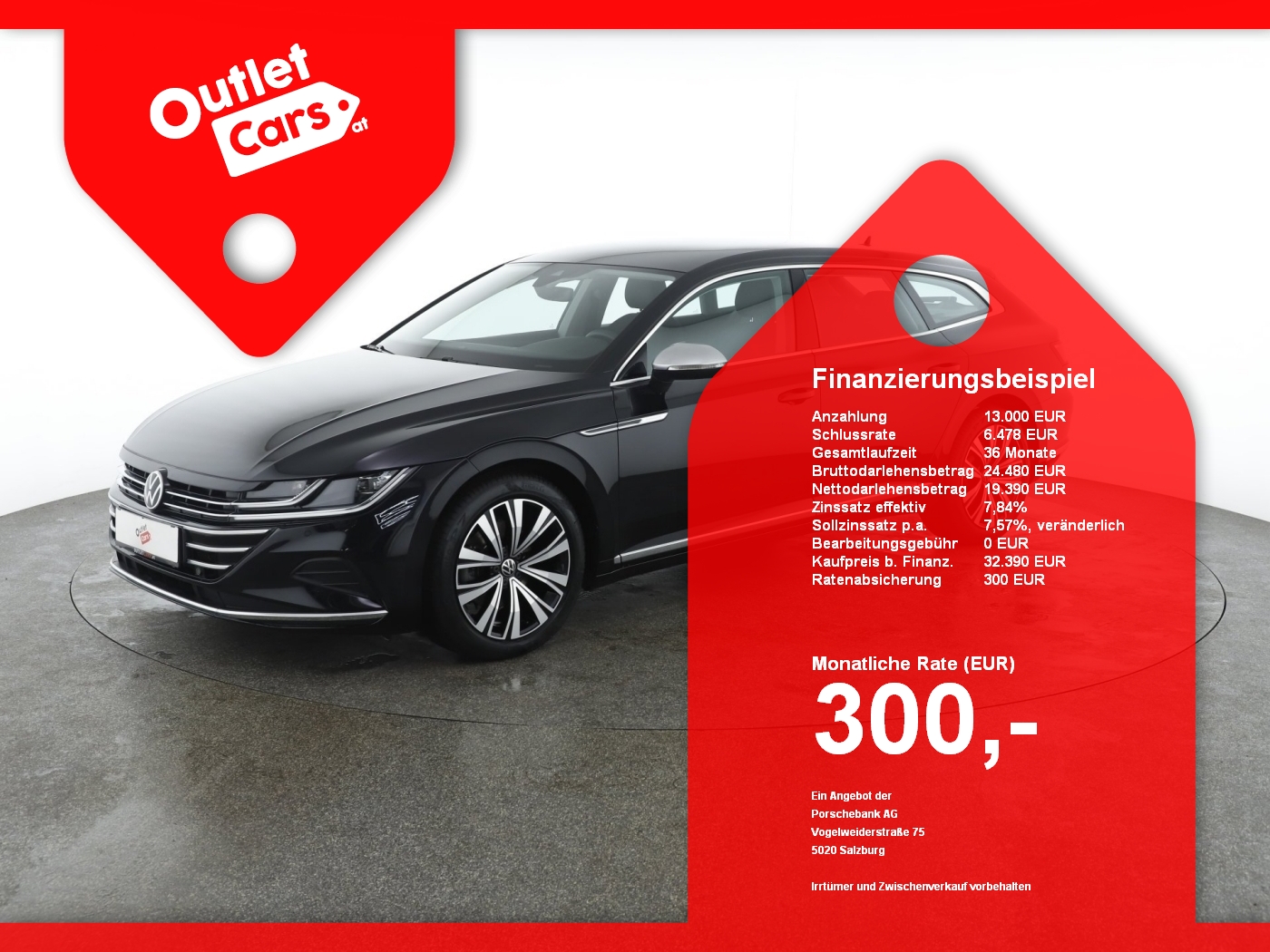Bild eines VW Arteon Shooting Brake 2.0 TDI Elegance