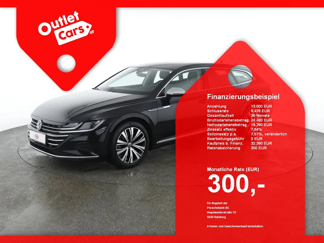 Bild eines VW Arteon Shooting Brake 2.0 TDI Elegance