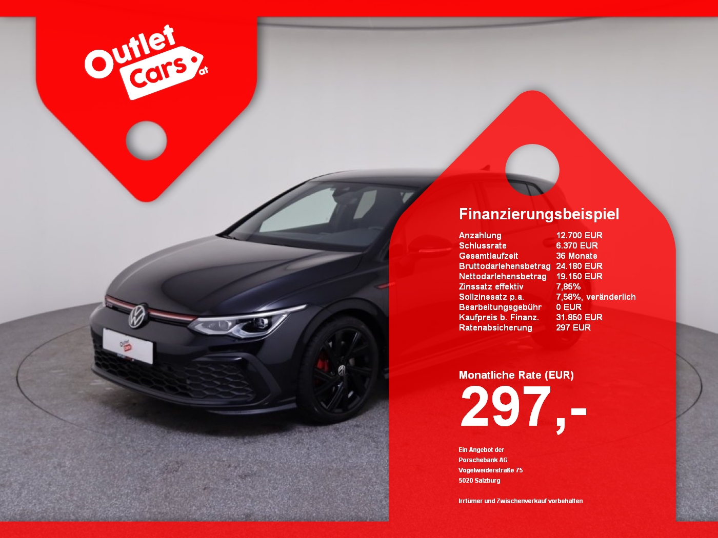 Bild eines VW Golf VIII 2.0TSI GTI DSG