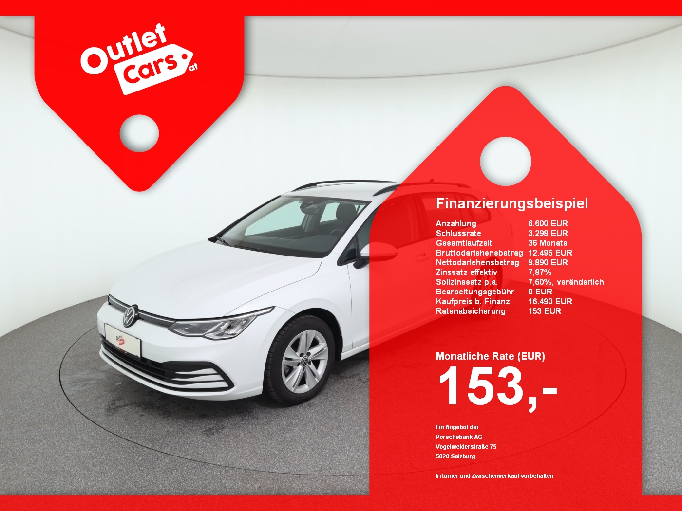 Bild eines VW Golf VIII Var. 1.0TSI Life