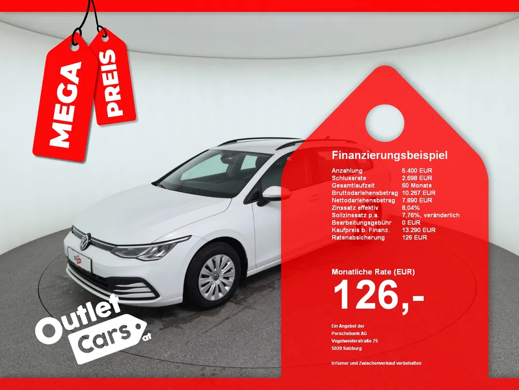 Bild eines VW Golf VIII Variant 1.0TSI