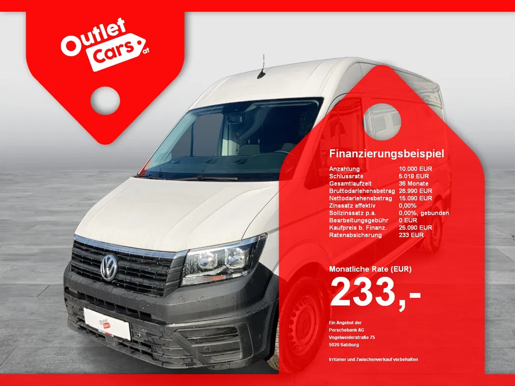 Bild eines VW Crafter 35 2.0 TDI Kasten mittellang Hochdach