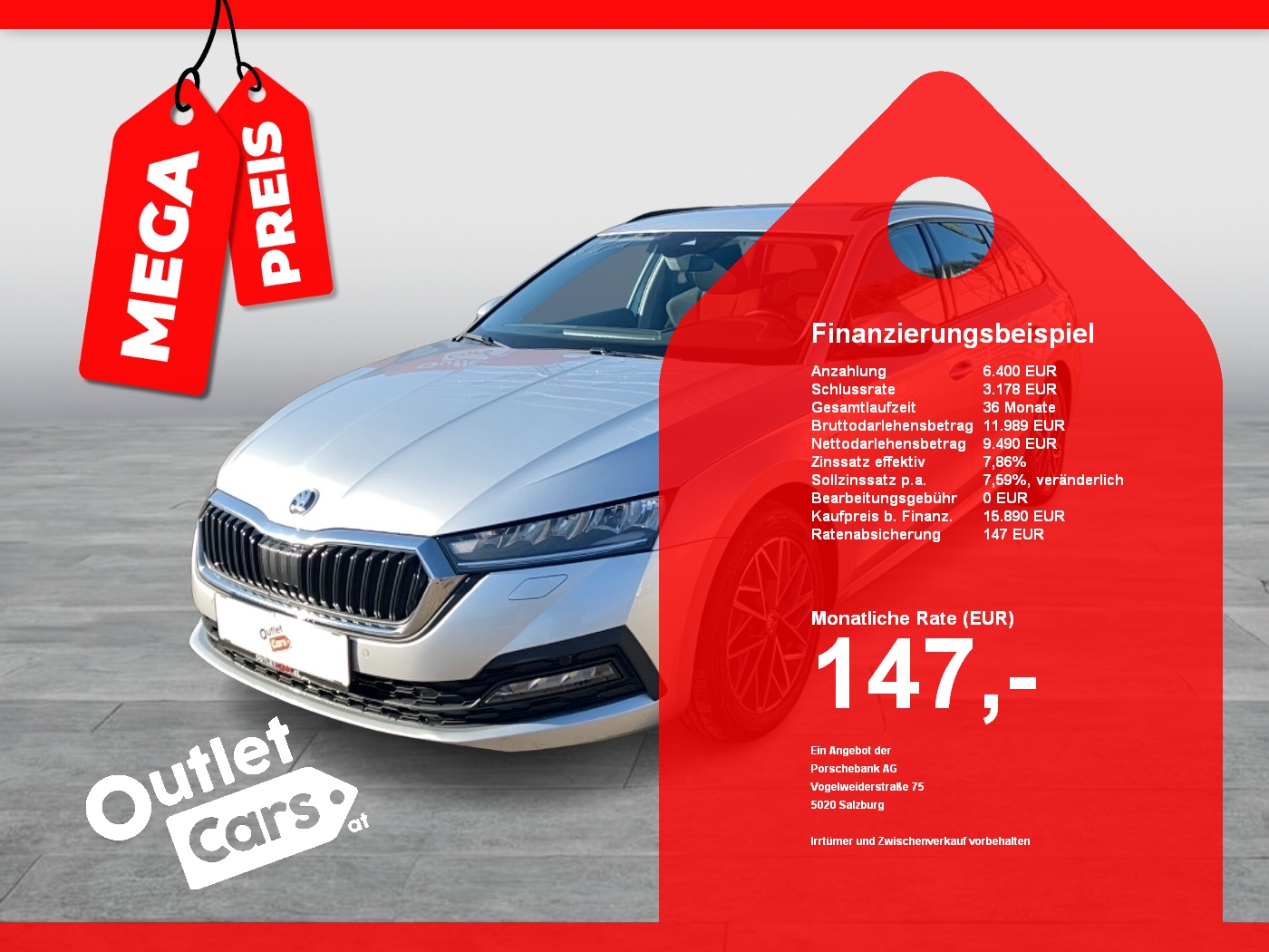 Bild eines Skoda Octavia Combi 2.0 TDI Amb.