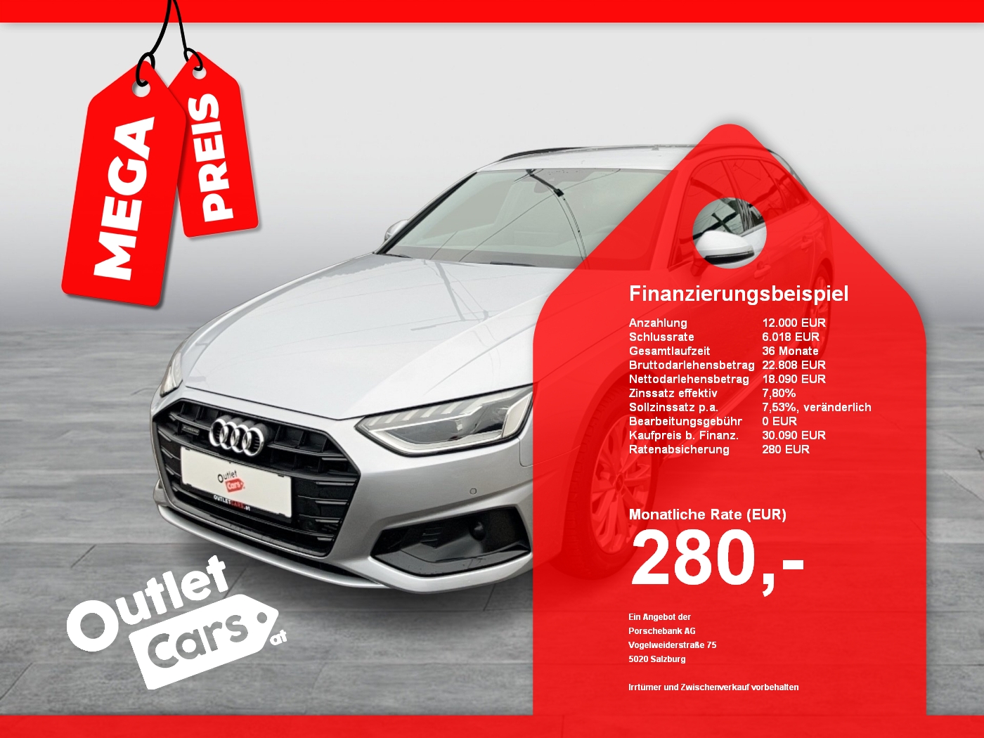 Bild eines Audi A4 Avant 45 2.0 TFSI quattro advanced