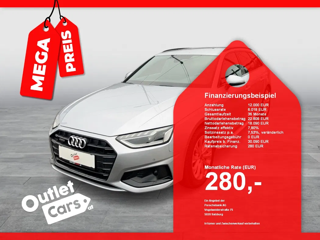 Bild eines Audi A4 Avant 45 2.0 TFSI quattro advanced
