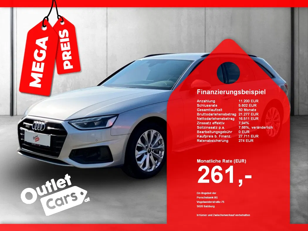 Bild eines Audi A4 Avant 45 2.0 TFSI quattro advanced