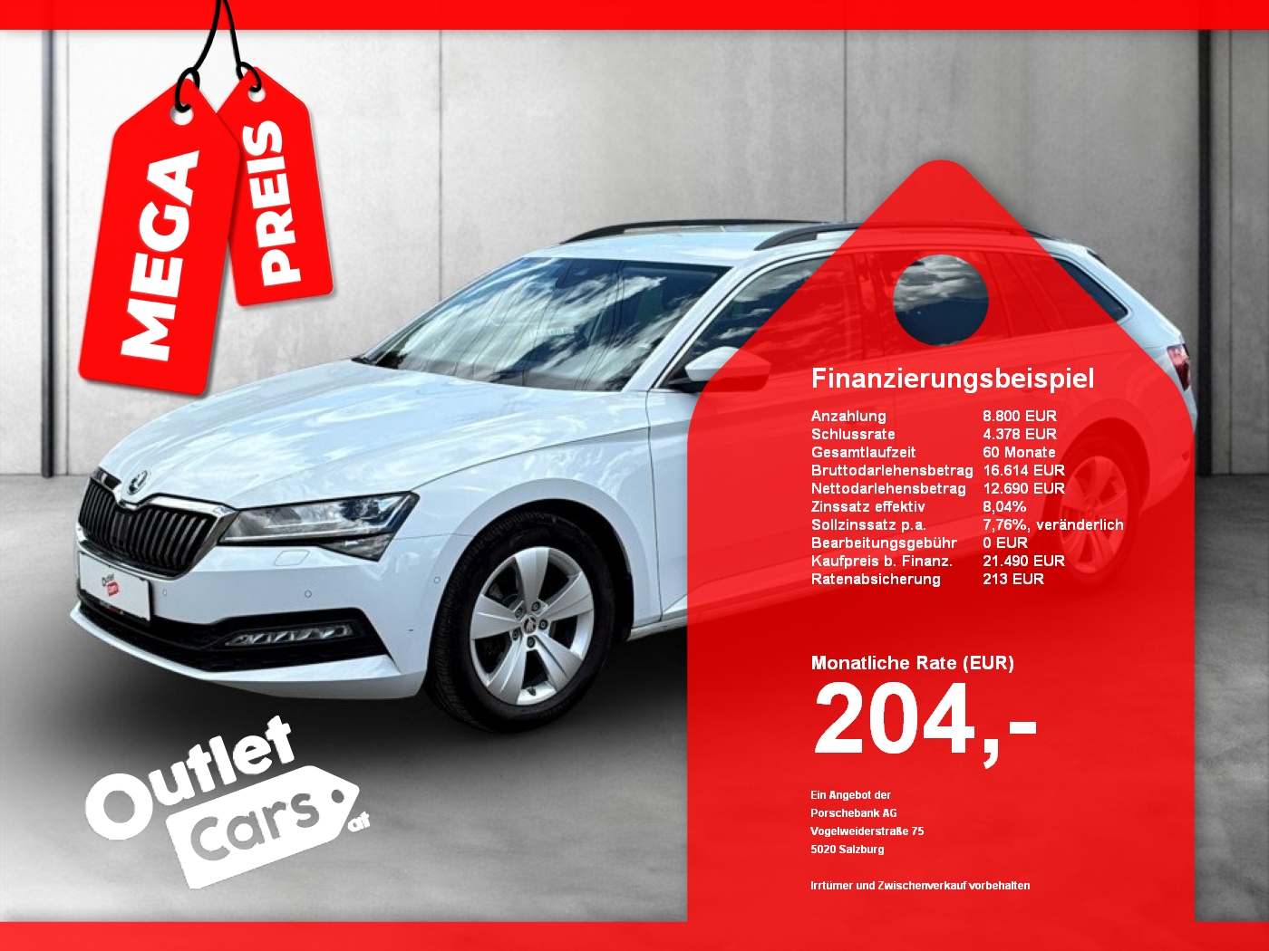 Bild eines Skoda Superb Combi 2.0 TDI Ambition