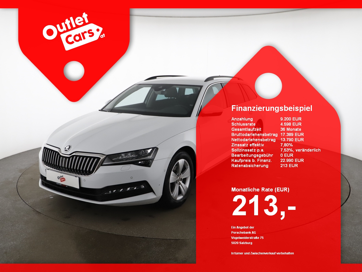 Bild eines Skoda Superb Combi 2.0 TDI Ambition