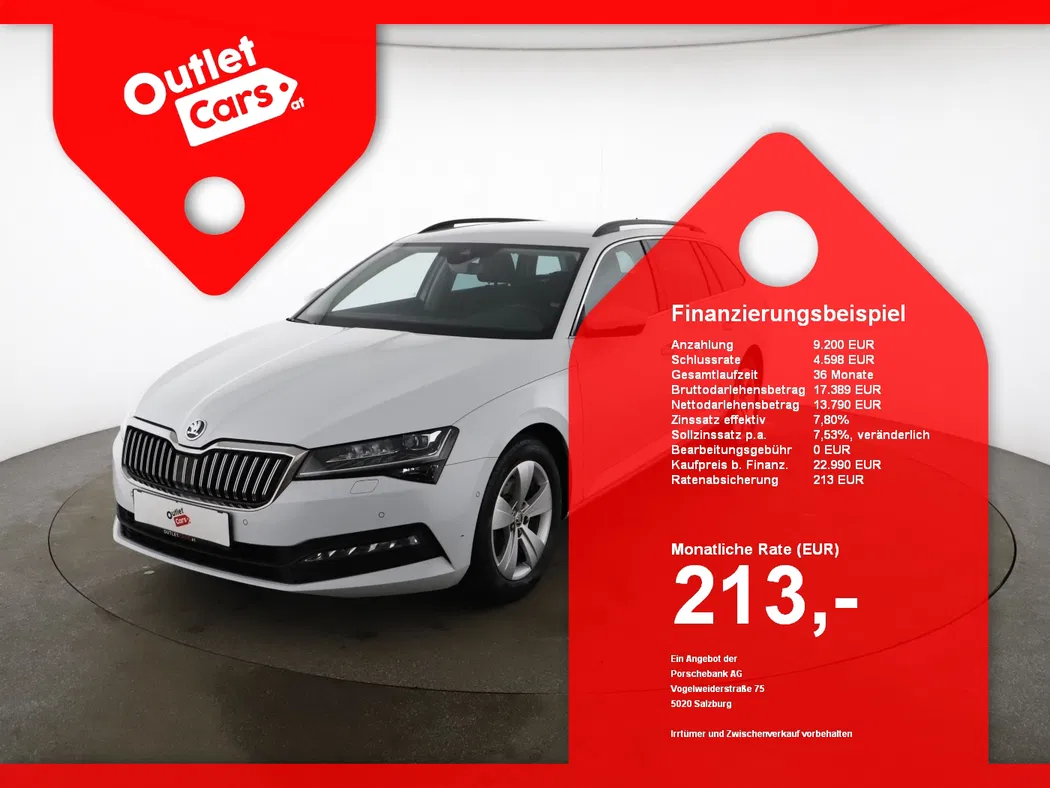 Bild eines Skoda Superb Combi 2.0 TDI Ambition