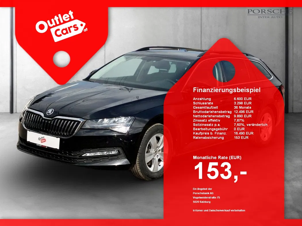 Bild eines Skoda Superb Combi 2.0 TDI Amb. DSG