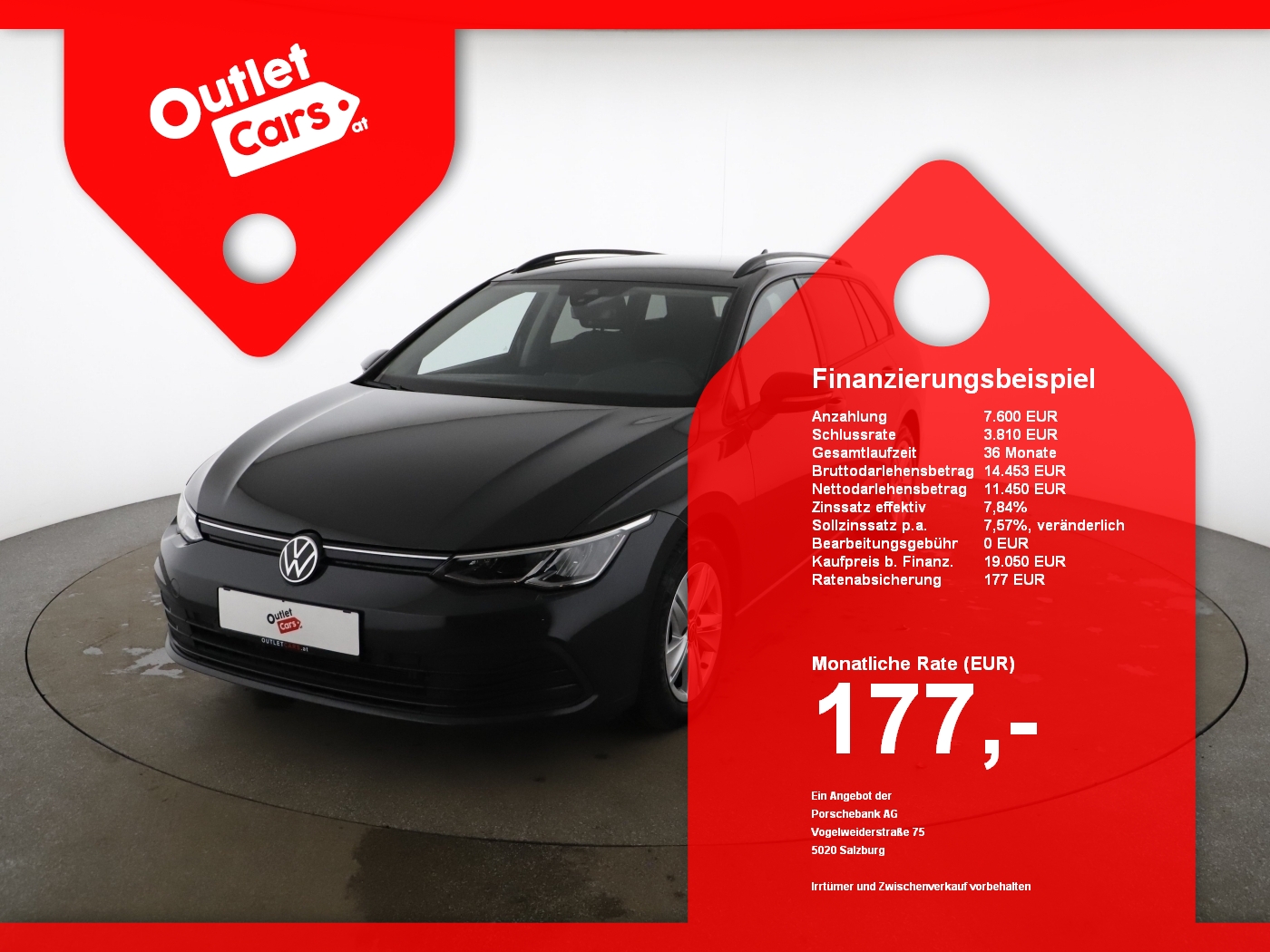 Bild eines VW Golf VIII Var. 2.0 TDI DSG