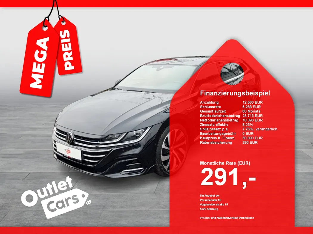 Bild eines VW Arteon Shooting Brake 2.0 TDI 4M R-Line