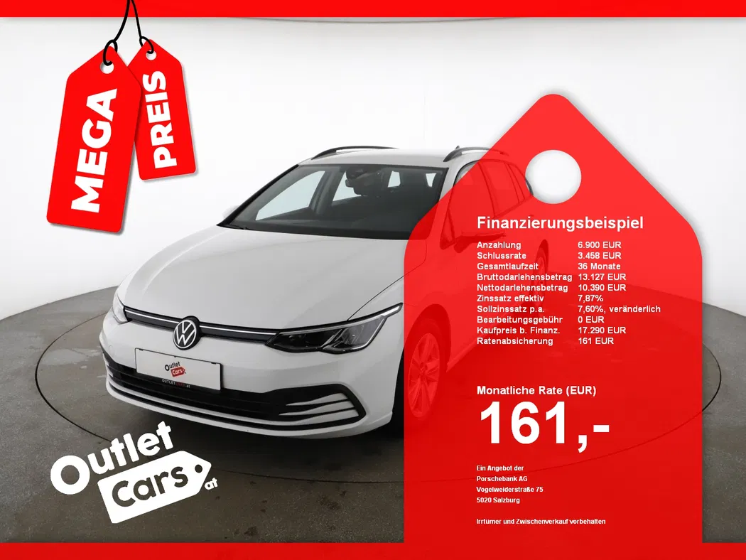 Bild eines VW Golf VIII Variant 1.0 TSI Life