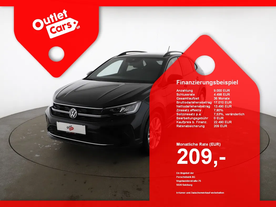 Bild eines VW Taigo 1.0 TSI Life