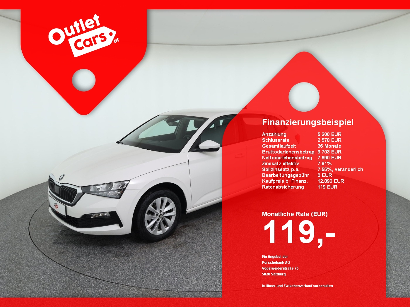 Bild eines Skoda Scala 1.0TSI Ambition
