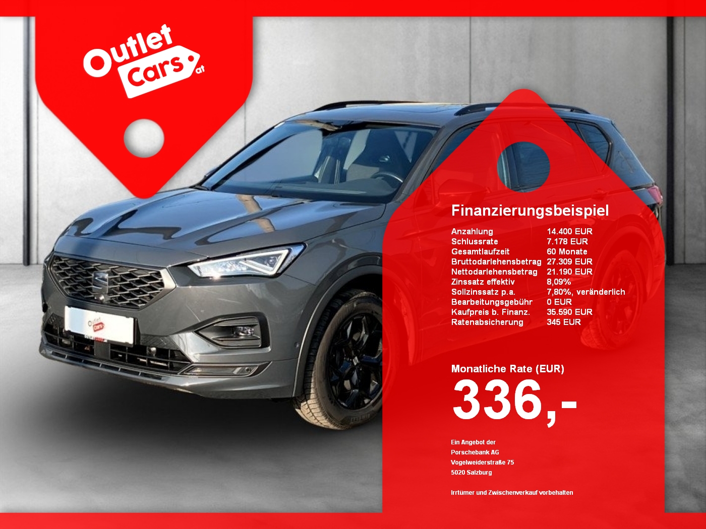 Bild eines Seat Tarraco 2.0 TDI 4Drive FR