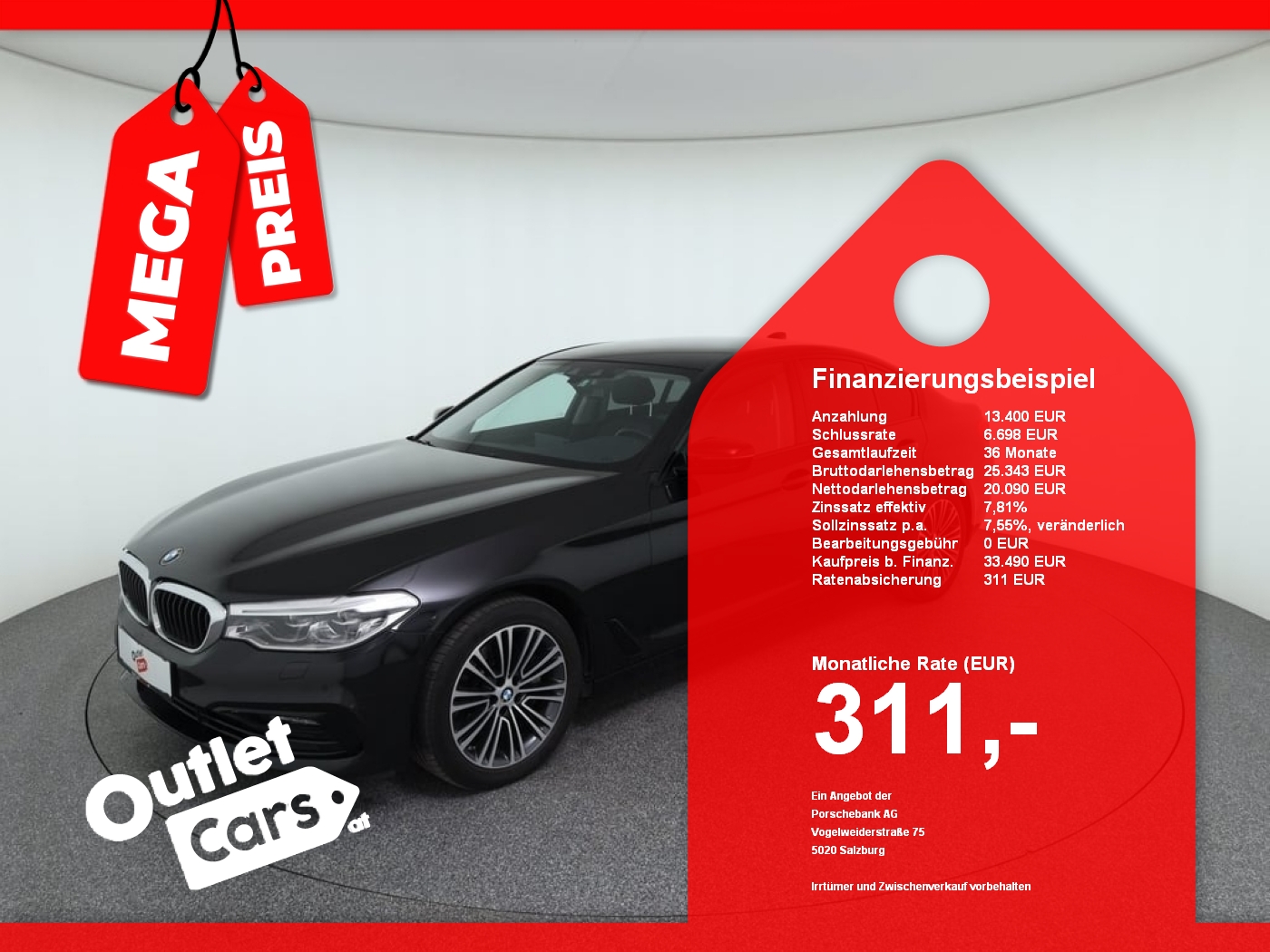 Bild eines BMW 530d xDrive Sport Line
